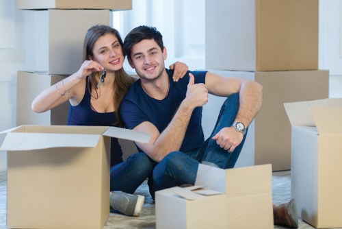 Accessible Battersea moving website content on a desktop display