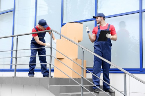 Professional man and van service for flat moves in Battersea