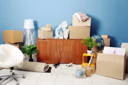 Professional Movers Battersea team preparing for a local relocation