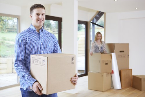 Professional packing services for a Battersea home move