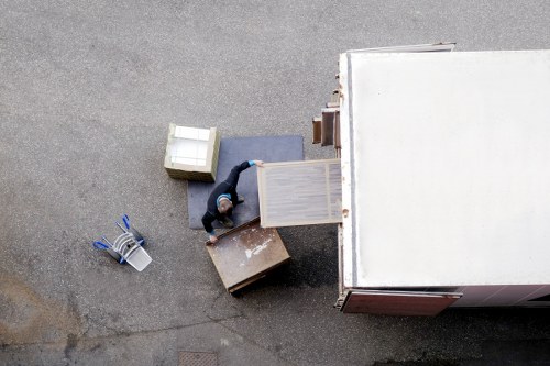 Commercial furniture pick-up for offices in Battersea