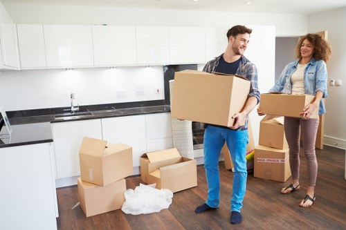 House move logistics and parking planning in Battersea