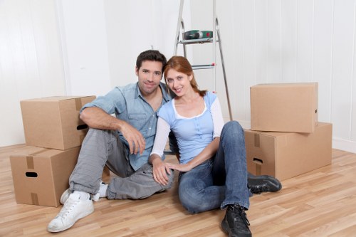 Efficient student move in Battersea with boxes, furniture, and careful loading