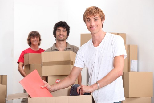 Commercial man and van transport for Battersea office or shop items